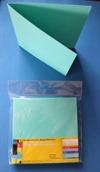 25 x dobbelt kort Karton (180g) 13,5 13,5 cm. Pris 12,50 kr. Uden kuverter. 